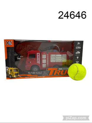 Imagen de CAMION BOMBERO RADIO CONTROL LANZA AGUA 11.25